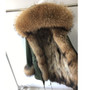 womens fox fur coat parkas winter jacket coat women parka big real fur collar kurtka damska natural fox fur liner long outerwear