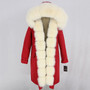 OFTBUY Waterproof Real Fur Coat X-long Parka Winter Jacket Women Natural Fox Fur Collar Hood Thick Warm Outerwear Detachable New