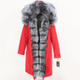 OFTBUY Waterproof Real Fur Coat X-long Parka Winter Jacket Women Natural Fox Fur Collar Hood Thick Warm Outerwear Detachable New