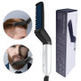 Multifunctional Hair Comb Brush Beard Straightener Hair Straighten Straightening Comb Hair Curler Quick Hair Styler For Men