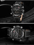 Mens Watches To Luxury Brand Men Leather Sports Watches NAVIFORCE Men's Quartz LED Digital Clock Waterproof Military Wrist Watch