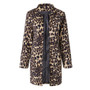 Women Leopard Blazers Printed Sexy Winter Cardigan Long Sleeve Plus Size Blazer Casual Daily Wear blazer longo feminino z0521
