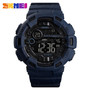 SKMEI Fashion Sport Watch Men Alarm Clock Cowboy Waterproof Week Display Men Watches Denim Digital Watch relogio masculino 1472