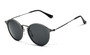 VEITHDIA Brand Designer Fashion Round Unisex Sun Glasses Polarized Coating Mirror Sunglasses Male Eyewear For Men/Women 6358