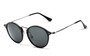 VEITHDIA Brand Designer Fashion Round Unisex Sun Glasses Polarized Coating Mirror Sunglasses Male Eyewear For Men/Women 6358