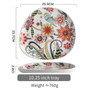 MDZF SWEETHOME Glaze Bowl Plate Rice Vegetable Soup Noodle Bowl Sauce Serving Dish Tableware Set