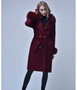 Women Cashmere Coat with Real Fox Fur Collar Woolen Jacket with Belt Winter Autumn Slim Lady 2018 Long Overcoat Women Wool Coat