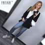 Fatika 2019 Spring Autumn Stylish Blazer Basic Notched Single Button Long Sleeve Office Outerwear Lady Blazers Women Clothing