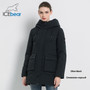 ICEbear 2019 New Winter Hooded Jacket Women's Coat Fashion Female Jacket Warm Winter women's Parkas Plus Size Clothing GWD19078I