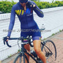 2018 Kafitt women Long sleeves body suit custom ciclismo maillot Frenesi skinsuit Triathlon Cycling Equipment cycling clothing