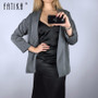 Fatika 2019 Spring Autumn Stylish Solid Blazer Basic Notched Collar Long Sleeve Casual Outerwear Lady Blazers Women Clothing