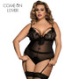 Body femme sexy teddy sheer mesh lady bodysuit plus size transparent sexy bodysuit lace women body suit rompers RE80266