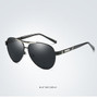 2018 Men Polarized Mirror Oval Sunglasses Black Lens Color UV400 With Box,Case