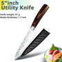 Kitchen Knife 8 inch Professional Japanese Chef Knives 7CR17 440C High Carbon Stainless Steel Meat Cleaver Slicer Santoku Knife