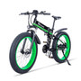 1000W aluminium alloy 4.0 fat tire 26 inch folding road cross-country electric bicycle power snowfield  built-in lithium battery