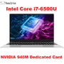 Gaming laptop 15.6inch Metal Body Intel i7 6500U 16GB RAM 2G Dedicated Video Card Windows 10 Notebook for Game Office Work