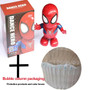 Dance Iron Man Action Figure Toy LED Flashlight with Sound Avengers Iron Man Hero Electronic Toy