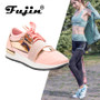 Fujin  Women Sneakers New 2019 Spring Fashion Pu Leather Platform shoes Ladies Trainers Chaussure Femme Women Casual Shoes
