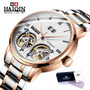 HAIQIN Men's watches Mens Watches top brand luxury Automatic mechanical sport watch men wirstwatch Tourbillon Reloj hombres 2018