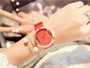 Hot Fashion Women Watch Luxury Leather Skeleton Strap Watch Women Dress Watch Casual Quartz Watch Reloj Mujer Wristwatch Girl