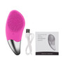 Ultrasonic Electric Silicone Facial Cleansing Brush Massager Anion Imported Vibration Massage Wrinkle Blackhead Remove Face Care