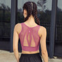 SEXYWG Top Women Seamless Sports Bra Running Yoga Brassiere Workout Gym Fitness Sport Bra High Impact Padded Underwear Vest Tank