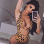 Sexy One Piece Women Swimsuit Bathing Suit Bandage Leopard Beach Swim Wear Swimwear Swimming Suit For Women Bikini Badpak 2019