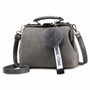 Shell Bag Women Leather Handbags Fashion Hairball Women Messenger Bags Bolsa Feminina Shoulder Bags Ladies Tote Bag Sac A Main
