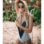 Sexy One Piece Swimsuit Women 2019 Summer Beachwear Lace One Shoulder Swimwear Bathing Suits Bodysuit Monokini Swimsuit