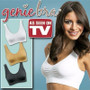 3pcs/set sexy genie bra With Pads Seamless push up bra plus size underwear wireless Bra black/white/nude