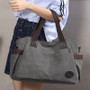 Women Tote Bag Canvas Solid Casual HandBags Big Capacity Woman Shoulder Bag Large Ladies Bags 2018