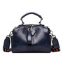 Boston Shoulder Crossbody Bags For Women Genuine Leather Handbags Vintage Designer Lady Tote Bag Women Messenger Bag Bolsas