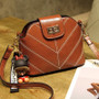 Vintage Genuine Leather Women's Handbags Shoulder CrossBody Bags Ladies Messenger Bags Shell Women Bags Bolsas Feminina