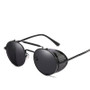 MuseLife Retro Round Metal Sunglasses Steampunk Men Women Brand Designer Glasses Oculos De Sol Shades UV Protection