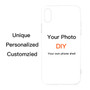 Customized DIY Phone Case Printed Soft Clear Cover Case For iphone 6 6s 7 8 Plus X XS XR XS Max For Samsung S7 S7 Edge S8 S9