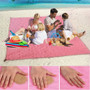 magic beach mat sand free mat beach folding beach mat sandless outdoor waterproof portable beach blanket camping picnic mat