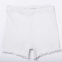 lady casual blended knitted cotton shorts women large size xl 3xl elastic waist short pants skinny mini capris home clothing