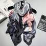 2019 luxury brand Women Silk scarf Beach Shawl and Echarpe summer Wrap Designer scarves Plus Size female beach stoles bandana