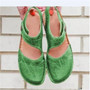 2019 Retro summer style Women Fashion Round Toe Flat Buckle Strap Sandals Solid Back Strap Beach Casual Sandals Single Shoes