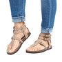 Woman Sandals 2019 Summer Flat Sandals Roman Belt Buckle Shoes Casual Female Gladiator Sandals Ladies Sandalia Feminina