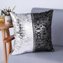 Meijuner Vintage Black Silver Floral Cushion Cover Pillow Case For Car Sofa Decor Pillowcase Home Decorative Pillow Cover