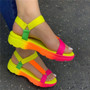 Sarairis 2020 INS Hot Sale multi colors Big size 43 casual Shoes Woman Flat Dropship Comfortable Sandals Female