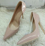 Women 12cm Pumps High Heels Shoes Patent Leather Stiletto Pointed Toe Woman Office Shoes Lady Wedding Party High Heels