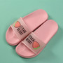 2020 Summer Women's sandals cute Fruit Jelly Color Transparent open Toe Flip Flops Clear Outdoor Beach Slides Sandals