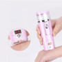 3In1 Handy Facial Steamer Nano Mister Face Spray Bottle Mist Sprayer Skin Moisture Meter Power Bank Portable USB Rechargeable 31