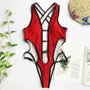 High Waist Bikini One Piece Swimsuit Bathing Suit Swimwear Swimming Suit for Women Sexy Swimsuits Thong Cut Out Monokini