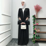 Ramadan Black Abaya Robe Femme Kimono Muslim Hijab Dress Jilbab Caftan Kaftan Dubai Abayas For Women Turkish Islamic Clothing