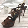 Coolcept Genuine Leather Sandals Women Platform Thin High Heels Shoes Buckle Open Toe Summer Club Shoes Women Size 34-41
