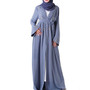 Eid Mubarak Robe Dubai Abaya Turkey Kimono Cardigan Hijab Muslim Dress Kaftan Abayas For Women Caftan Qatar Oman Islam Clothing