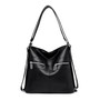 Women Hobos Bag Luxury Brand 2019 Vintage Designer Female Shoulder Bags Large Capacity Soft Leather Messenger Handbag Sac A Main
